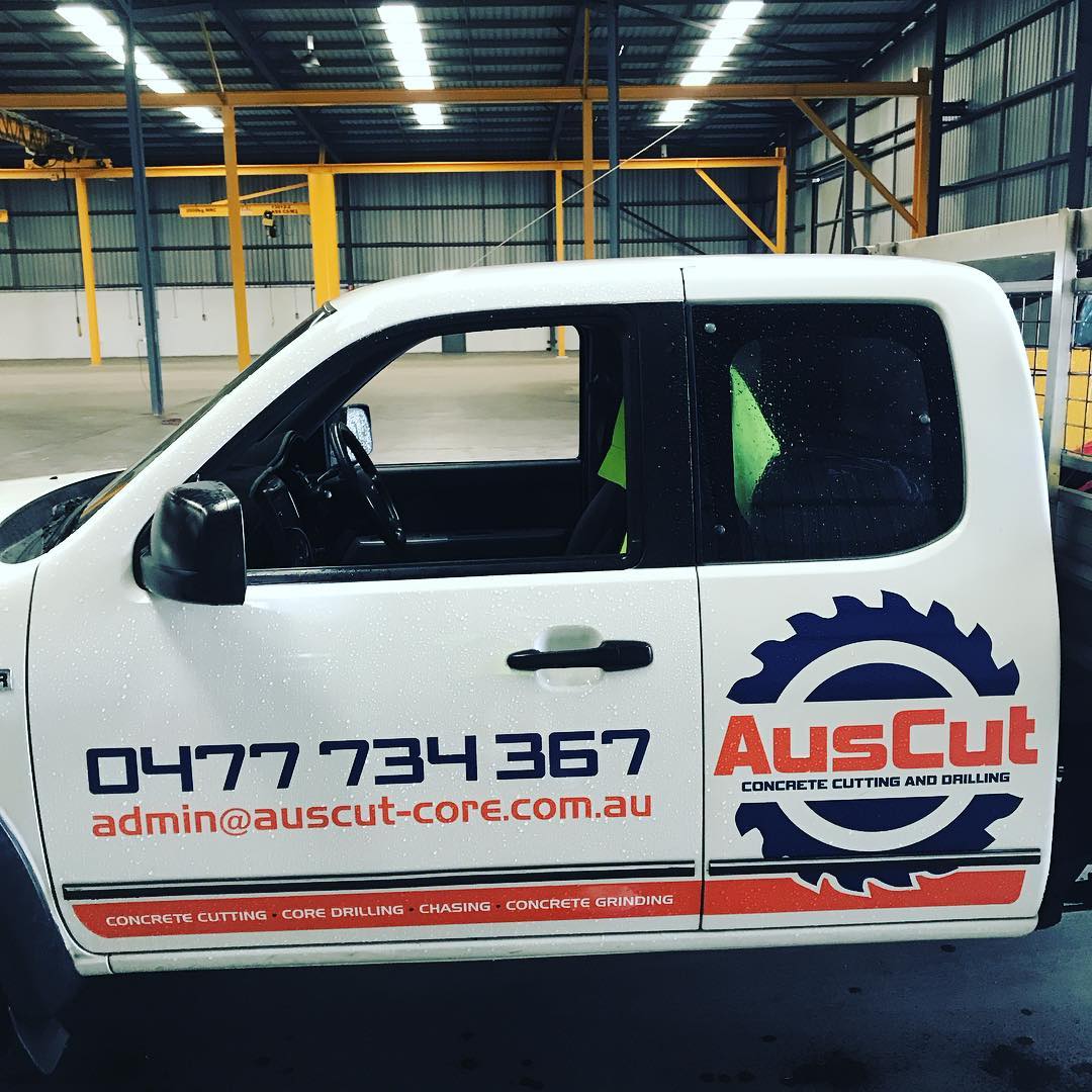 AusCut & Core Perth, WA - Work Vehicle