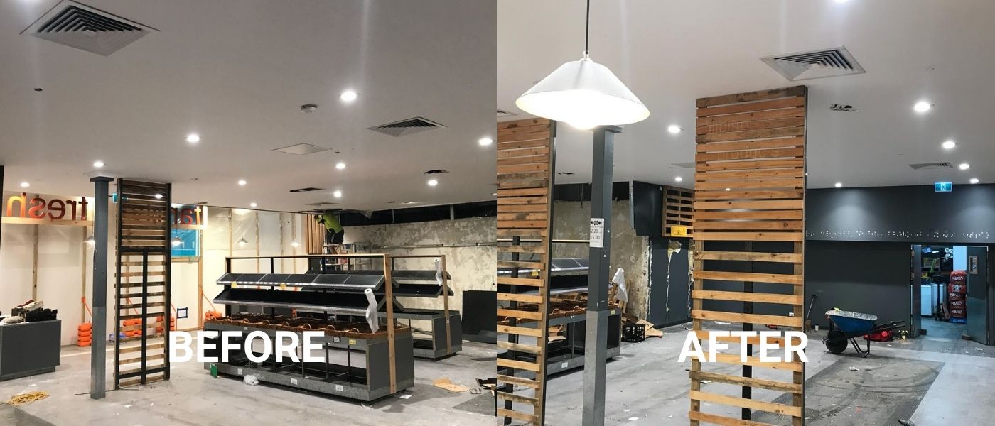 Before & After - Defits & Strip Outs Project Perth, WA